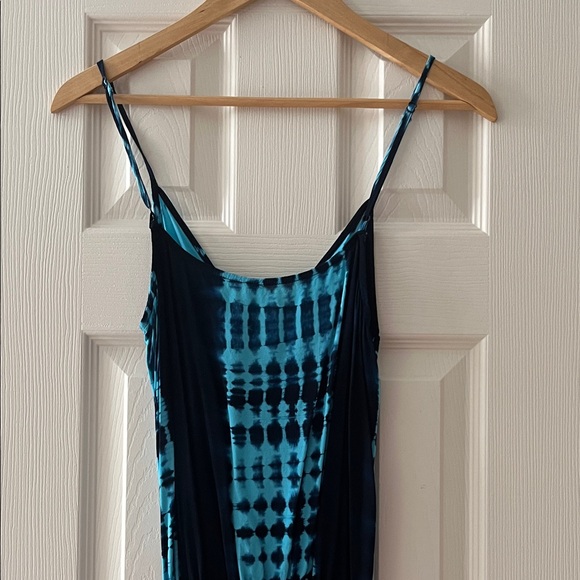 Design Lab Blue Tie-Dye Jumpsuit - Picture 4 of 6